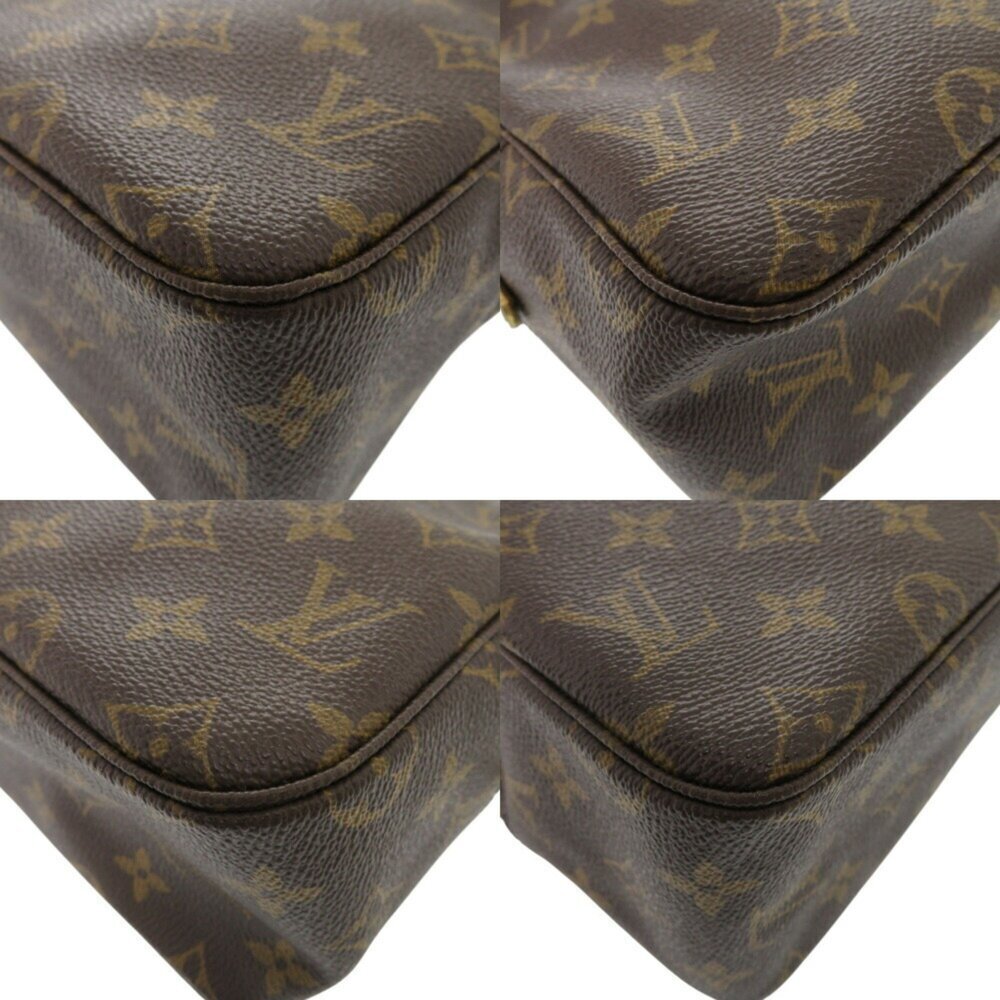 LOUIS VUITTON Authentic Brown Monogram Pouch - Picture 5 of 11
